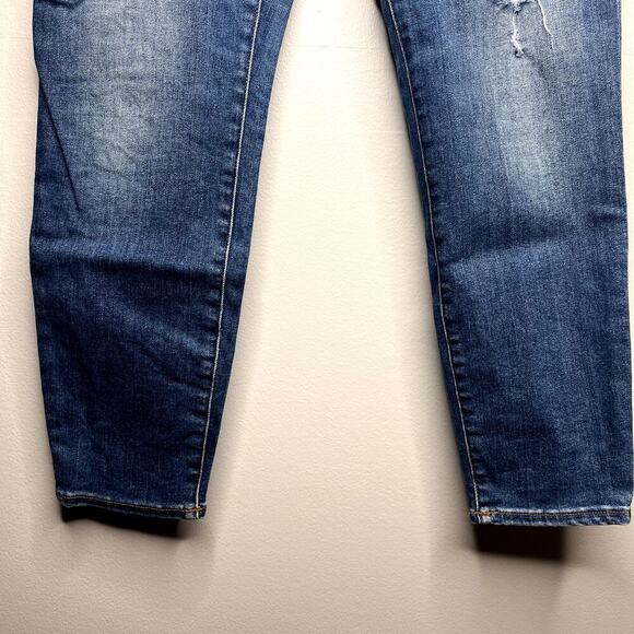 J. Crew Reimagined Women's Jeans Size 30P Toothpick Skinny Leg Dark Wash - Picture 4 of 10